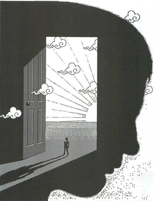 Decorative mind graphic